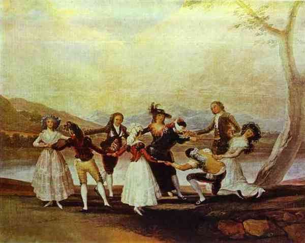 Blind Man's Bluff Francisco de Goya